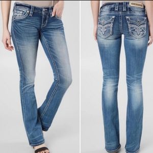 Rock Revival Greer Bootcut Jeans - Inseam 33.5”